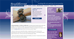 Desktop Screenshot of beadifferent.com